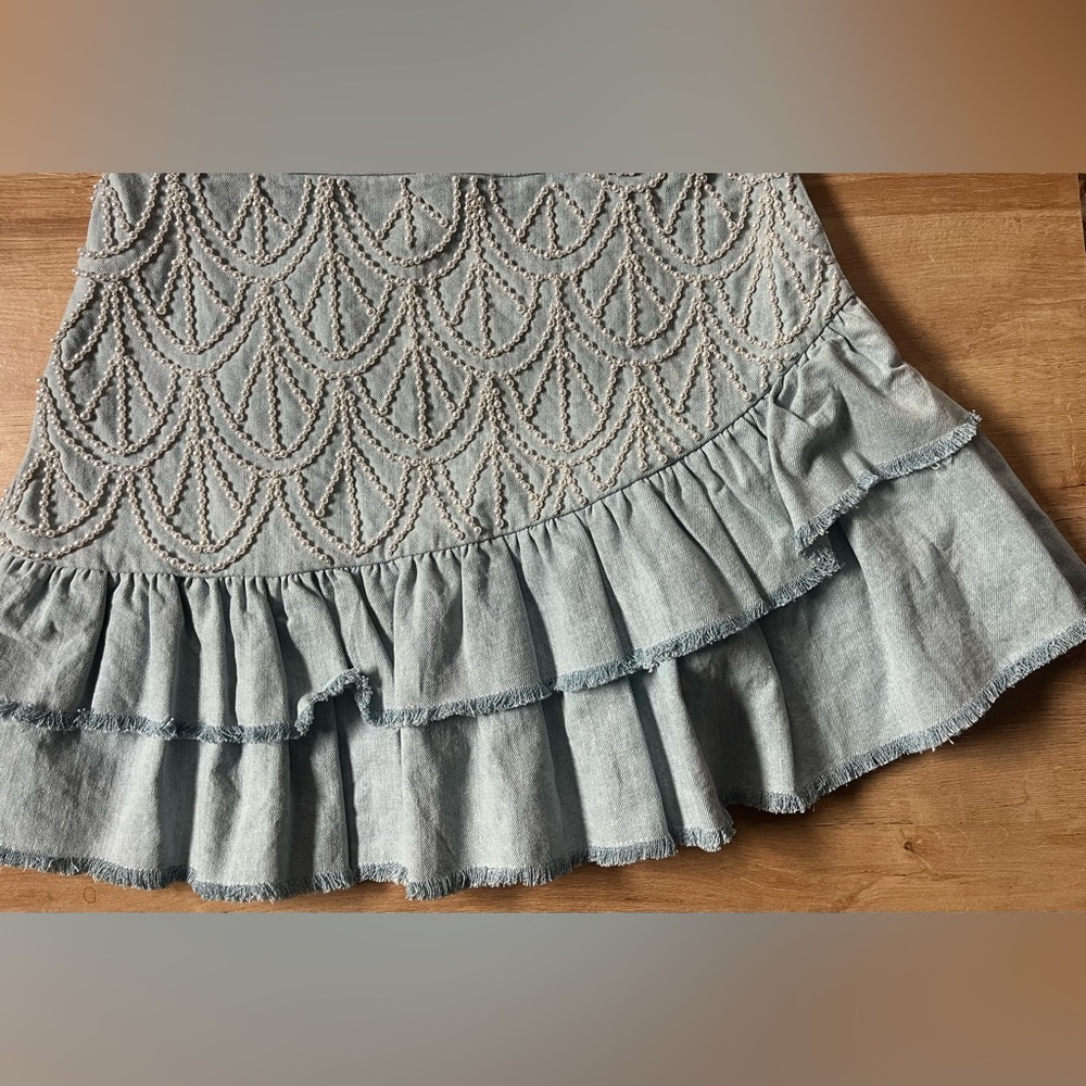 LoveShackFancy/Anthropologie - Ayana Skirt NWT - Picture 7 of 12